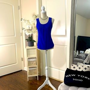 Royal Blue Top Blouse Shirt